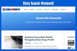 Blog Kanal Otomotif
