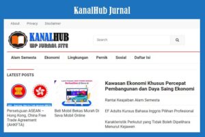 Website KanalHub Jurnal