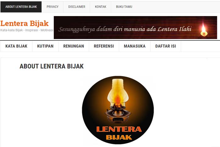 Blog Lentera Bijak