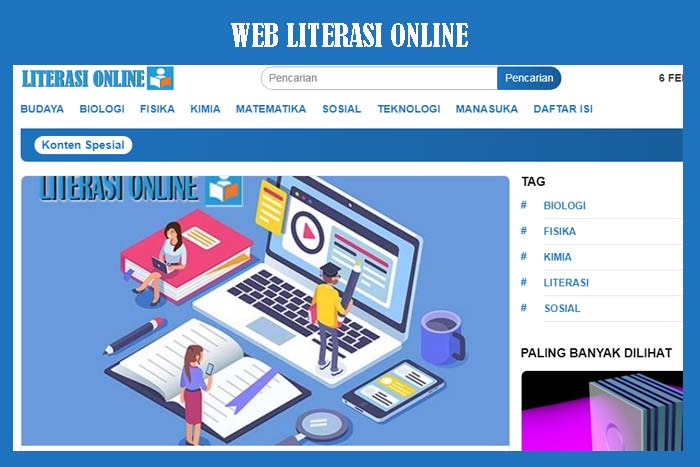 Website Literasi Online