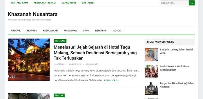 Blog Khazanah Nusantara