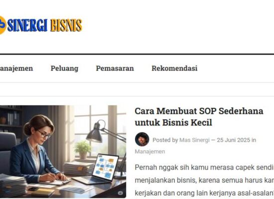 blog sinergi bisnis